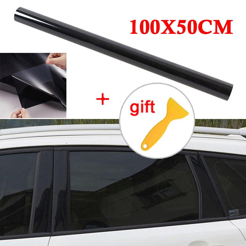 Details about   Black Car Window Tint Film Glass Auto Sticker House Commercial Solar Protection 