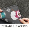 thumbnail image 6 of Gray Christmas Snowman Pattern Door Rugs,Washable Non Slip Door Mats Indoor,Decorative Door Mats,Entry Mat Indoor for Entrance,Bedroom,Kitchen,Bathroom,16"x47", 6 of 6