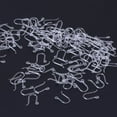 thumbnail image 4 of HLONK 100Pcs Clear Non-Allergenic Plastic Ear Wire Hooks Earring Findings DIY Jewelry, 4 of 10