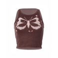 thumbnail image 2 of Women Sleeveless Round Neck Butterfly Graphic Slim Fit Crop Tank Tops, 2 of 9
