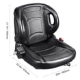thumbnail image 4 of KFFKFF Universal Seat for Forklifts and Tractors, Features Adjustable Back Angle, Micro Switch, and Safety Belt, Comfortable Wrap-around Design Suitable for Loaders and Excavators, 4 of 9