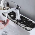 thumbnail image 7 of Logiee Cosmic Landscape Celestial Art Print Kitchen Sink Splash Guard Faucet Mat for Splash Guard Behind Faucet Drip Catcher for Kitchen,Bathroom,Sink Mat,Dish Drying Mat,Bathroom-15" X 5.5", 7 of 7