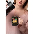 thumbnail image 2 of We Swiss You, Joyous Holidays, Cheese Day, Black 15oz Ceramic Mug, 2 of 5
