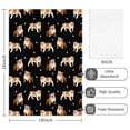 thumbnail image 2 of 2 Pcs Funny Kitchen Towels,Bulldog Dog and Footprints Microfiber Dish Towels,Kitchen Tea Towels,Kitchen Towel Set (18" X 26"), 2 of 7