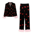 thumbnail image 5 of BILIKEYU Elegant Short Valentine Robe for Women Plus Size Inclusive, 5 of 5