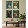 thumbnail image 7 of LOLUIS Be Kind To Your Mind Poster, Vintage Mental Health Awareness Posters, Therapy Counseling Wall Art Home Office Decor DS5, 7 of 7