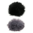 thumbnail image 1 of Paquete De 2 Funda Para Micrófono Antiviento Para Pieles Con Micrófono clip de solapa Para Micrófono De Solapa Yuyangstore Parabrisas Muff del parabrisas, 1 of 8