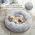 thumbnail image 2 of DABEI Calming Dog & Cat Bed, Anti-Anxiety Donut Cuddler Warming Cozy Soft Round Bed, Fluffy Faux Fur Plush Cushion Bed For Small Medium And Large Dogs And Cats (16"/20"/24"/28"/31"/39"), 2 of 18