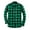 1 Green, variant on Mens Shacket Long Sleeve Shirt Jackets for Men Classic Fit Designer Work Shirts Casual Button up Checked Shirts Smart Breathable Plaid Overshirt Spring Youth Daily Wear Tall
