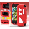 thumbnail image 5 of Protective Case for Nintendo Switch 2 (2025), PC Front Cover +Slicone Soft Back Shell 360° Protection, Anti-Scratch, Ergonomic Grip Design, Compatible with New Nintendo Switch 2 2025 (Blue), 5 of 5