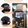 thumbnail image 4 of Organizador de Coche, Organizador de Coche para Niños con 8 Bolsillos, Protector de Asiento de Coche para Niños de Gran Capacidad con Bolsillo Transparente para Tableta, iPad, Botellas, Libros de Juguetes, 1 Pieza Sincero Electrónica, 4 of 5