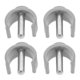 thumbnail image 1 of 4pcs C-Shape Clamp For Walking Canes Easy To Install Daily Use Pin Locks For Various Walkers Replaceable Cane Accessories, 1 of 3