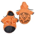 thumbnail image 1 of SUSSEXHOME Imperméable pour Chien avec Capuche - Veste de Pluie Couvrante avec Doublure en Polaire - Lavable en Machine Imperméable pour Chiens - Orange, 1 of 8