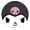 Black, variant on Lilo and Stitch Girls Angel Plush Crossbody Bag, Pink
