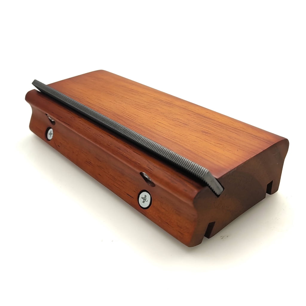 Professional 3/23/35 Degree Guitar Fret File Wood Texture Suitable for Wood Fingerboards Guitar Bass Ukulele Maintenance