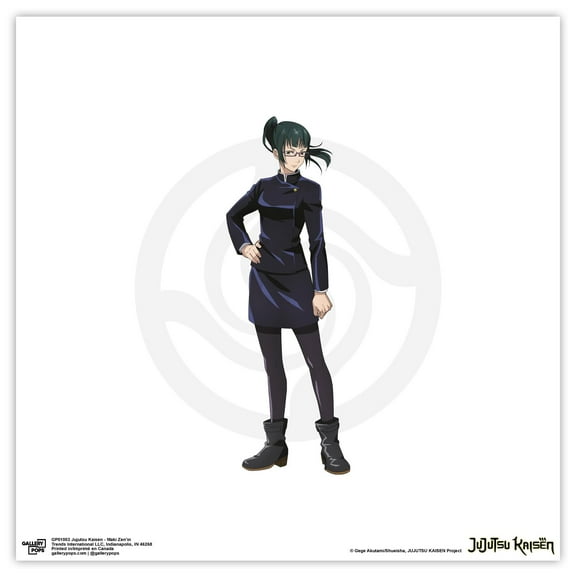 Gallery Pops Jujutsu Kaisen - Maki Zen'in Wall Art, Unframed Version, 12" x 12"