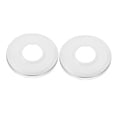 thumbnail image 4 of Minkissy Above-Ground Pool Ladder Cover 2Pcs Silver Square Protective Plate For Homes And Offices, 4 of 7
