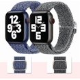 thumbnail image 2 of Watch Bands Compatible with Apple Watch Straps 42MM 44MM 45MM 49MM, /8/SE/7/6/5/4/3/2/1-2 PacksVisit the SAFEMORE Store, 2 of 3