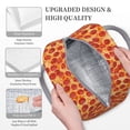 thumbnail image 3 of Disketp Pizza Bolsa Térmica para Almuerzo, Lonchera con Abertura Amplia y Gran Capacidad, Organizador Reutilizable para Mujeres, Hombres y Adultos, 3 of 6