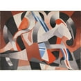 thumbnail image 3 of Thorvald Hellesen 14x11 Black Modern Framed Museum Art Print Titled - Composition (ca. 1920), 3 of 5