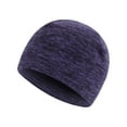 thumbnail image 1 of Gorro deportivo de invierno Qarigey estilo sencillo color azul marino, 1 of 6