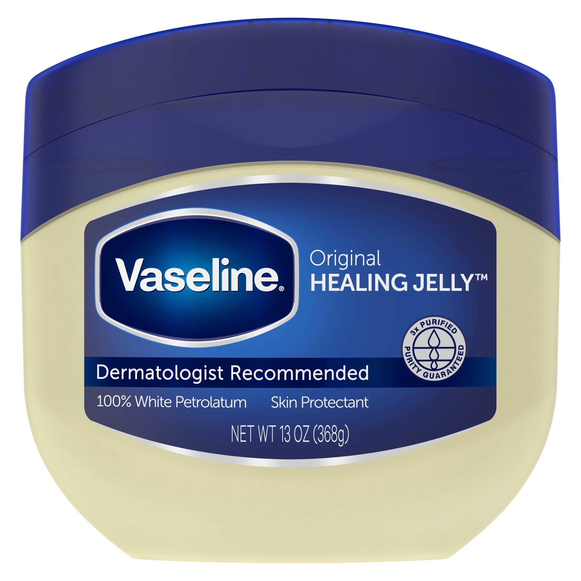 (3 pack) Vaseline Petroleum Jelly Skin Care For Dry Skin and Eczema Relief Original 100% Pure Petroleum Jelly, 13 oz
