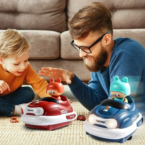 Coche de kart de drift a control remoto | Función de expulsión de la figura de acción | Carreras interactivas para dos jugadores | Juego entre padres e hijos | Operación fácil | Emocionante vehículo