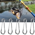 thumbnail image 5 of 20 unids/bolsa Hawaii Clips Pin de acero inoxidable potente Clip de enlace rápido aparejos de pesca accesorios de enclavamiento 6 #, 5 of 5
