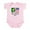 Petal Pink, variant on CafePress - Made In America With Brazilian Parts Body Suit - Baby Light Bodysuit, Size Newborn - 24 Months