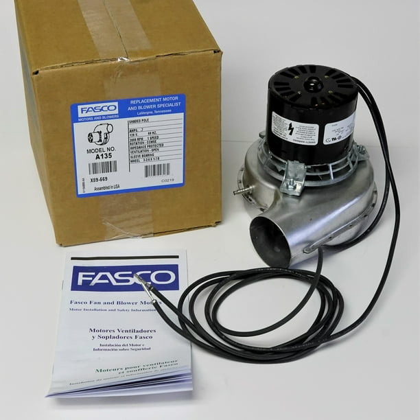 Centrifugal Furnace Blower Draft Inducer 115v Fasco A082 Walmart Com Walmart Com