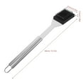 thumbnail image 2 of HOMEMAXS 2 Pcs Grill Accessories BBQ Cleaning Brush 40.00X6.50X3.50CM Silver, 2 of 8