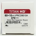 thumbnail image 4 of TitanHD PRCD6010A HVAC Round Run Dual Capacitor. 60/10 MFD/UF 370 V, 4 of 4