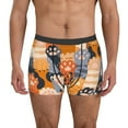 thumbnail image 2 of Bingfone Cute Cat Paw Men's Underwear - Casual Stretch Boxer Briefs-Small, 2 of 7