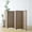 Brown, variant on Furnnylane 3 Panel Room Divider Short Folding Screen Divider,Double Sided Bamboo Divider Screen for Room Separation,Brown,47.2" H x 46.1" W