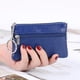 thumbnail image 1 of Monedero de piel auténtica para mujer, pequeño, mini, con cremallera, para llaves, sencillo, pequeño, para monedas, 1 of 6