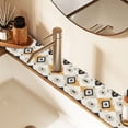 thumbnail image 2 of Yayeee Faucet Mat for Kitchen Sink 14.7" Diatomite Long Splash Guard Pad, White and Black, 2 of 7