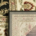 thumbnail image 5 of SAFAVIEH Lyndhurst Victoria Floral Area Rug, Black/Ivory, 2'3" x 4', 5 of 6