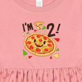 thumbnail image 4 of Inktastic Im Two Pizza Birthday Party Girls Baby Dress, 4 of 5