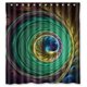 thumbnail image 1 of ABPHQTO Mallard Ducks Fly In Sky Cortina de ducha Cortina de ducha impermeable 150x180 cm, 1 of 2