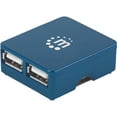 thumbnail image 2 of Manhattan Hi-Speed USB Micro Hub, 2 of 10