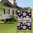 thumbnail image 4 of Spring Summer Multicolored Flower Leaves Garden Flag 28x40 Inch Double Side for Outdoor Courtyard Garden Decor Flowers Welcome Holiday Flag for Outside Decoration, 4 of 6
