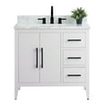 thumbnail image 5 of Vanity Art 36" Single Sink Bathroom Vanity Cabinet with Ceramic Countertop, 5 of 9