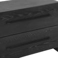 thumbnail image 4 of Christopher Knight Home 4-Drawer Dresser, Contemporary Chest with Rounded Corners and Metal Handles, Black, 4 of 10
