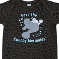 thumbnail image 4 of Inktastic Save the Chubby Mermaids with Cute Manatees Boys or Girls Baby Bodysuit, 4 of 5