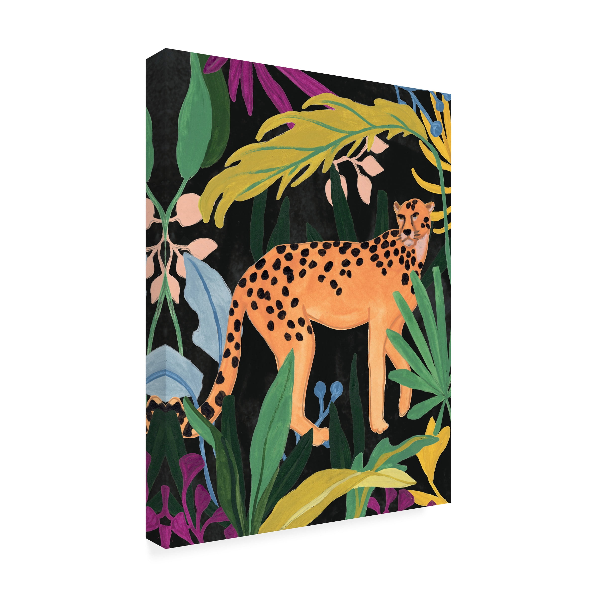 June Erica Vess 'Cheetah Kingdom IV' Canvas Art