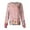 A005-Pink, variant on SAATLERI Printed Scrub Jackets for Women Long Sleeve Comfortable Working Shirts Floral Pattern Scrubs Snap Front Nursing Uniforms with Pockets