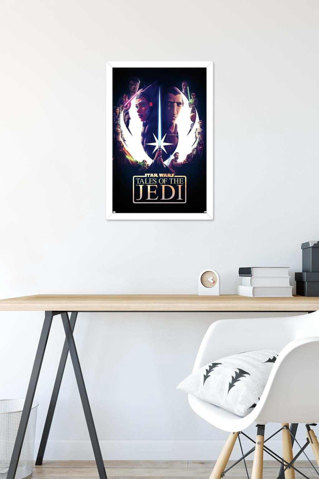 Star Wars: Tales of the Jedi - One Sheet Wall Poster, 14.725" x 22.375" Framed
