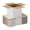 15 Pack White-10x10x10 Inch, variant on 4x4x4 Inch 40 Pack White Corrugated Cardboard Shipping Boxes