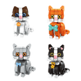 thumbnail image 7 of NWJ DIY Cat Desk Decor Building Blocks Set – Cute Animal Model Construction Toy for Kids, Creative Birthday Gift for Boys & Girls, 7 of 7