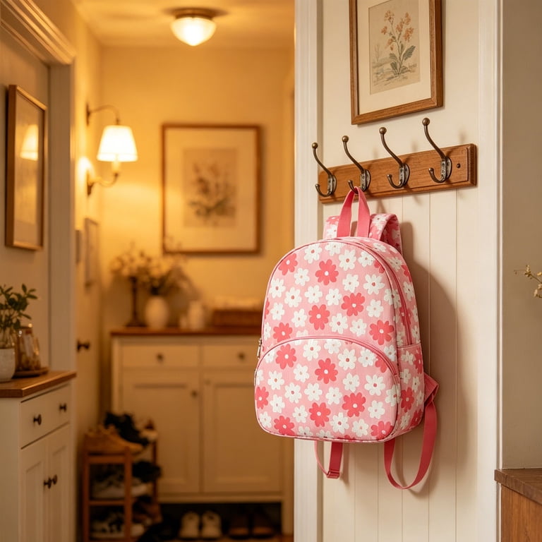 cute mini floral backpacks Print Tropical Flowers Backpack for Women, Travel Backpack Purse Daypack Shoulder Bag for Ladies : Clothing, Shoes & Jewelry this mini backpack features a sweet design with functional details made for everyday use Mini Backpacks for Women Floral